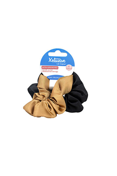 XCLUZİVE Satin Scrunchies 2 Pcs