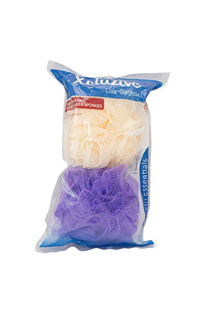 XCLUZİVE Skin Exfoliating Bath & Shower Sponges
