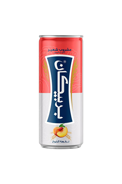 BARBİCAN علبة مشروب الشعير بنكهة الخوخ، 250 مل