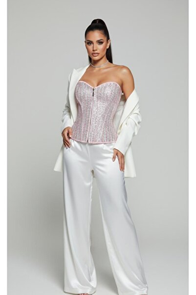 G&H UNDERWEAR Vintage Corset with Sequins