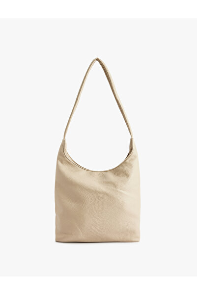 Koton Faux Leather Handle Shoulder Bag