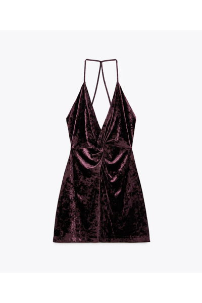 Evendi Short dress, Purple