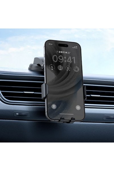 Mcdodo - Suport auto (CM-7220) - pentru parbriz/bord, rotație 360°, 4,7 - 6,7 inci