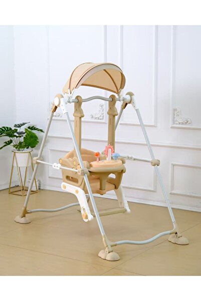 Toybox Toddler Swing, Outdoor Indoor Swing Set with Safety Seat for Backyard,...