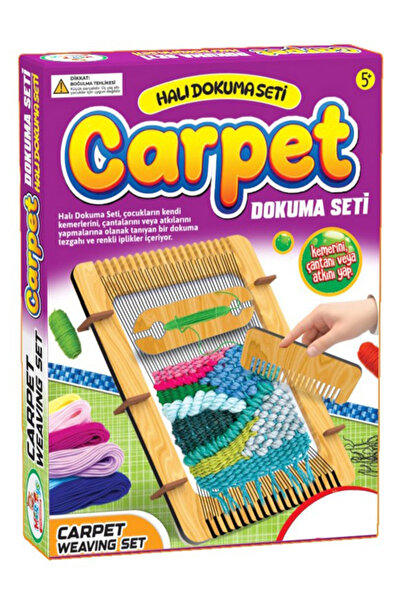 Jet Online Çocuk Halı Dokuma Seti (Carpet Weaving Set) | Eğitici Oyuncak, El ...