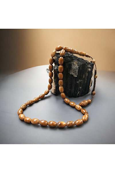 İnan Tesbih Beyzi Cut Carved Workmanship System Tassel-Adorned Kuka Prayer Beads