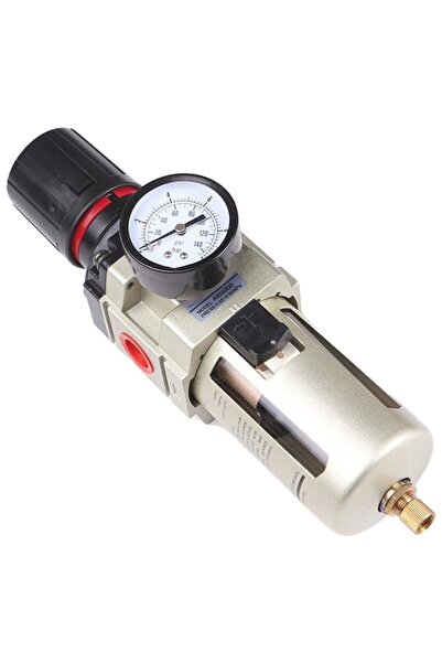 EXPFLEX AW2000-02 Pnömatik Filtreli Regülatör Kare Tip Küçük Gövde 1/4