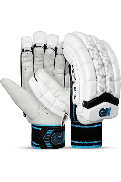 GM Diamond 909 Lightweight Men’s LH Cricket Batting Gloves White/Blue/Black w...