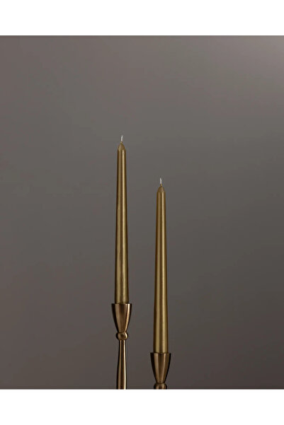 Madame Coco Répertoire Le Cadeau Şamdan Mum - Gold - 25 cm