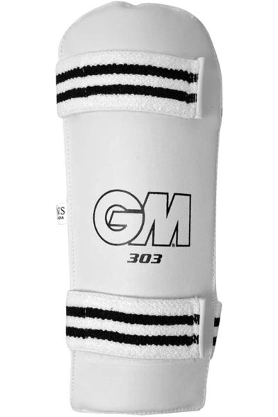 GM Cricket Arm Guard for Men Protective Adjustable Forearm Pad Comfortable Fit