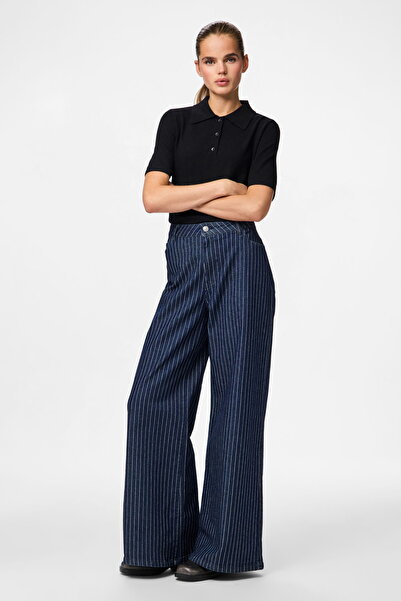 PIECES Kadin Wide Fit Denim Jeans