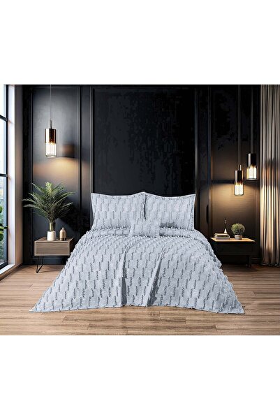 d'niss home touch of nature in your home Yağmur 4 Piece Double Bedspread