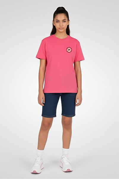 Puma Kids Girl Short Sleeve Outdoor Top, Pink