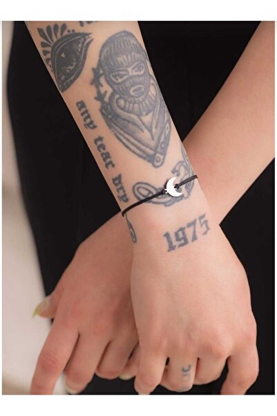 Dream Cut Collection Dream Cut Steel Bracelet Moon Black