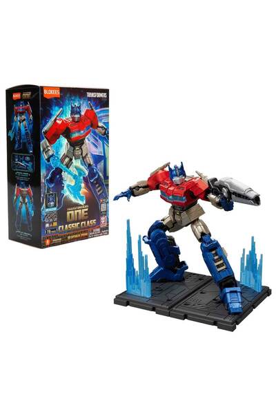 BLOKEES Işıklı Transformers One Classic Class Optimus Prime Figür Yapım Seti ...