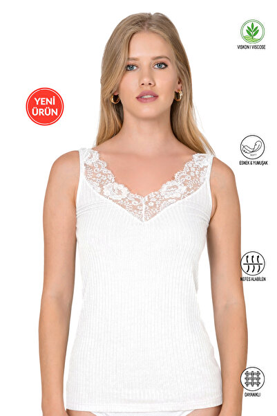 ÖZKAN underwear Özkan 27653 Camisolă din viscoză din țesătură premium pentru ...