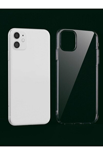 Paladyum Case iPhone 11 Compatible Non-Yellowing Transparent Hard Cover