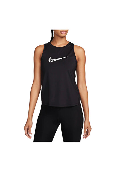 Nike Women's running top One FW 2024-Black/White-XS