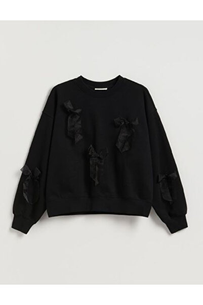 Evendi Bluza Oversize, Negru