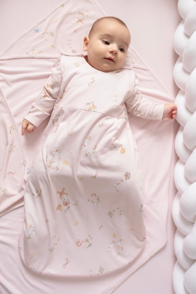 Roosac Newborn Modal Cotton Winter Sleeping Bag 2.5 Tog L Farmyard Sleeveless...