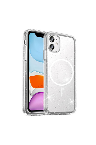 Paladyum Case حافظة ماجسافي سيملي ماريس شفافة متوافقة مع آيفون 11