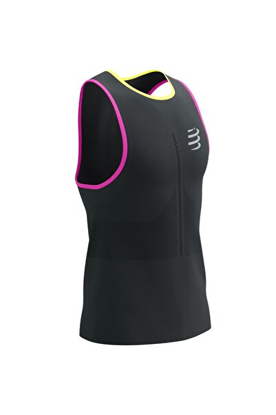 Compressport Men's running shirt Pro Racing SS 2024-Black/Multicolor-M