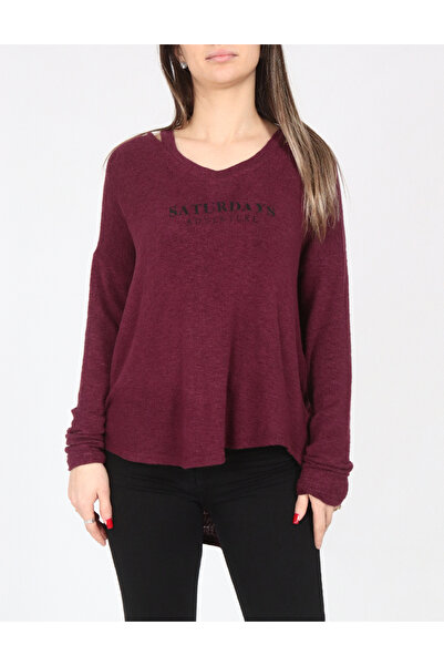 Evendi Blouse, Burgundy