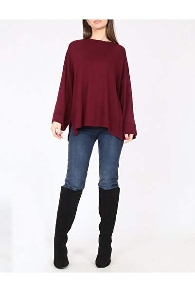 Evendi Oversize Blouse, Burgundy
