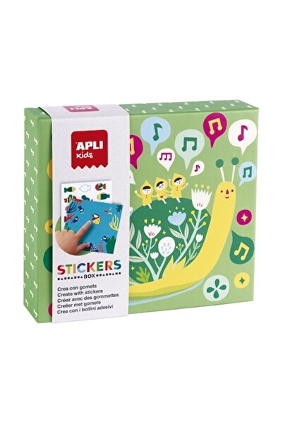 Apli Kids Set de stickere creative, Apli Kids, multicolore