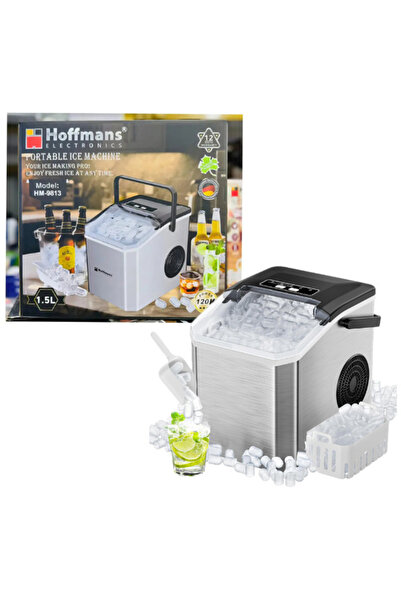 Hoffmans Electronics Mașină de Făcut Gheață Portabilă HOFFMANS HM-9813, 1.3L,...