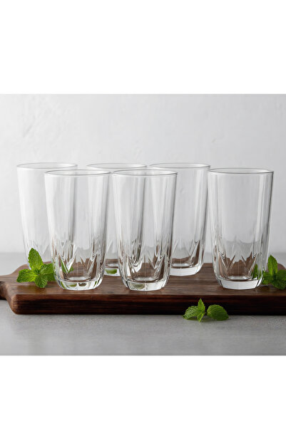 Bisbell Glass Tumbler Set 6PCS 315ML,Clear Water Juice Drinking Glass,Durable...