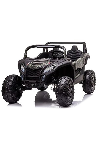 Nichiduta Masinuta electrica pentru 2 copii UTV Racing Black 12V,telecomanda ...