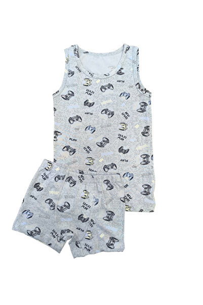 zahider Boy's 100% Cotton Undershirt Boxer Set