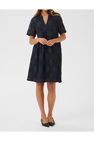 Evendi Short dress, Navy blue