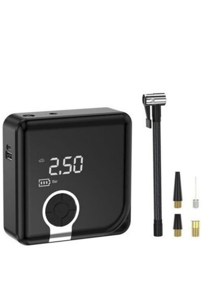 Spech Power Dijital Mini Hava Kompresörü – Taşınabilir Akıllı Lastik Şişirme ...