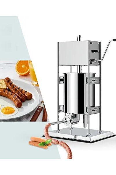 LETWOO آلة حشو النقانق، مصنوعة من الفولاذ المقاوم للصدأ، مزودة بأربعة أنابيب ...