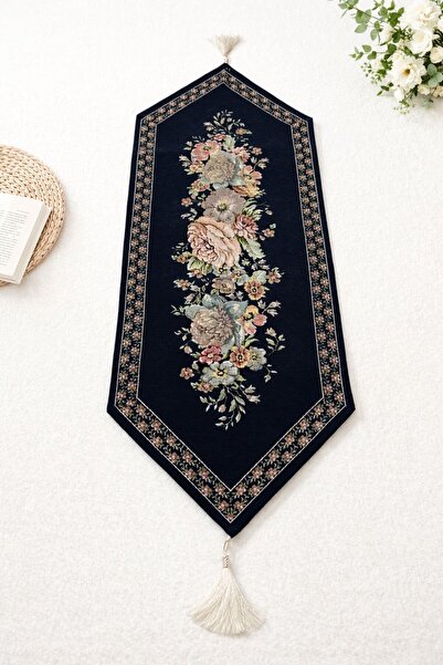 Yeshome Collection Vintage Bouquet 35X90 Tapestry Runner