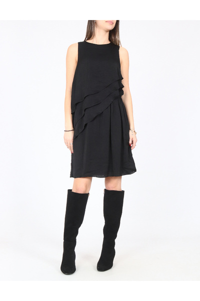 Evendi Short dress, Black