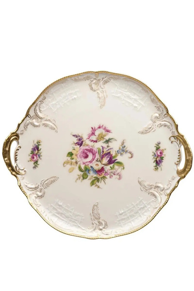 Rosenthal Sansouci Elfenbein Diplomat Kek Servisi Tabağı
