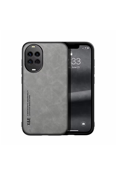 Microcase Huawei Nova 14 Pro için Luxury Leather Series Deri Desenli Plastik ...
