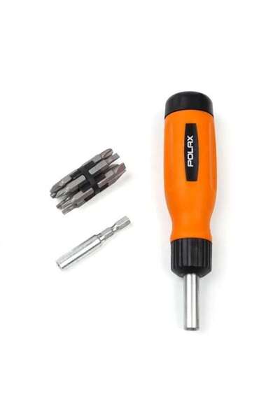 POLAX 12in1 Cr-V interchangeable screwdriver