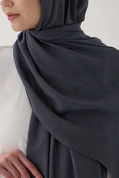 Astra Plus Îmbrăcăminte hijab pentru femei, sezonieră, culoare antracit, șal ...