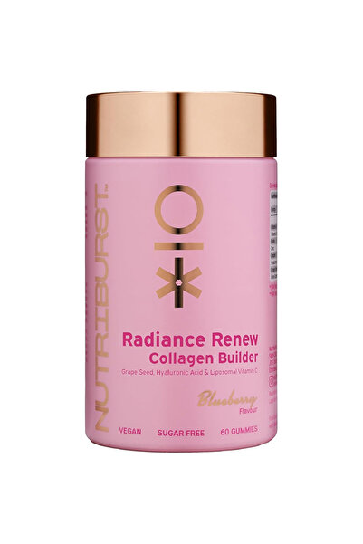 Nutriburst Vitamine gumate Premium Radiance Collagen Builder afine 60 bucăți