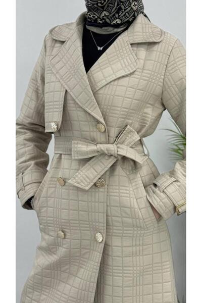 Tebrikler tekstil Women's Midi Coat Winter Model G4478