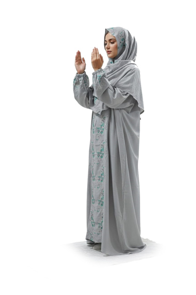 SDD Cool and heavy cotton prayer sheet with unique embroidery and a matching ...