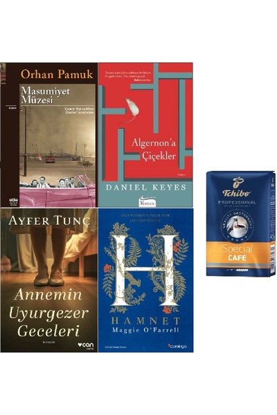 Can Yayınları Masumiyet Müzesi + Algernon'a Çiçekler+Annemin Uyurgezer..+Hamn...