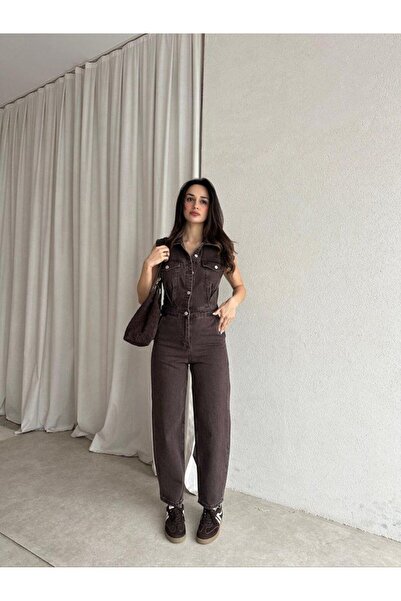 MODA DENİM KOT TULUM