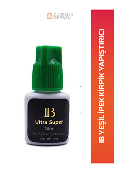Güzellik Deposu IB Ultra Bonding İpek Kirpik Yapıştırıcı 5 ml – Yeşil Kapak