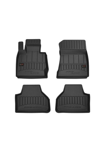 FroGum 3D Car Mats Set for BMW X4 F26 2014-2018, 4 pieces, Black