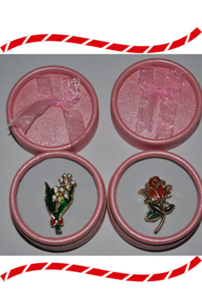 LOL Set of 2 Martisor Flower Brooches – Double spring gift 🌸